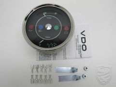 Fuel and temperature gauge, 356 Style (12V)
