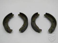 Brake shoe set with linings, no. 113698075/111698075, front/rear, 230x40 mm