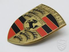 Orange hood crest, emblem for Porsche 911 '63-'73