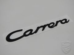 Embleem "Carrera" zwart voor Porsche 911 '84-'89 964
