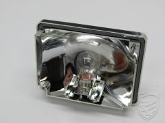 Reflector with lamp socket for fog lamp in rear light bar for Porsche 911 '87-'89