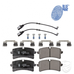 Brake Pad Set with additional parts for Porsche 95B Macan