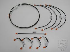 Brake line kit, 1 circuit brake system. With 8 lines for 1 vehicle for Porsche 356 C