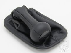 Gear lever with cover black for Porsche 964