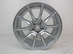 Porsche 95B.1 Macan wheel, rim "Sport Techno" 9J x 20 ET26 silver