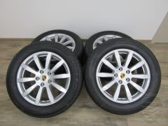 Porsche 9Y0 Cayenne "Cayenne S" 19-inch complete wheelset, rims + summer tires BRIDGESTONE
