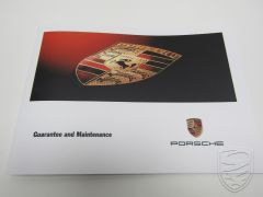 NEW+ORIG. Porsche 996 986 Guarantee & Maintenance Record 5/99