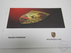 1reEDITION Porsche 996 986 Boxster Garantie & Entretien Carnet d'entretien 3/00 (Version néerlandaise)