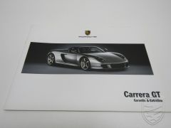 1eDRUK Porsche 980 Carrera GT Garantie & Onderhoud Onderhoudsboekje 7/03 (franse versie)
