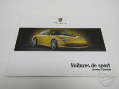 1stPRINT Porsche 996 GT3 Guarantee & Maintenance Record 2/03 (french version)