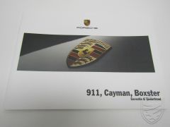 1eDRUK Porsche 997 987 Boxster Cayman Garantie & Onderhoud Onderhoudsboekje 5/07