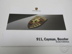 1reEDITION Porsche 997 987 Boxster Cayman Garantie & Entretien Carnet d'entretien 1/09 (version néerlandaise)